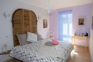 Aux Pierres Magiques - les chambres : la chambre Lapis-Lazuli